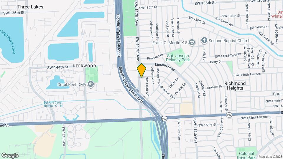 14613 SW 117th Ave Map and Location Details