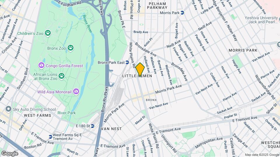1868 White Plains Rd Map and Location Details