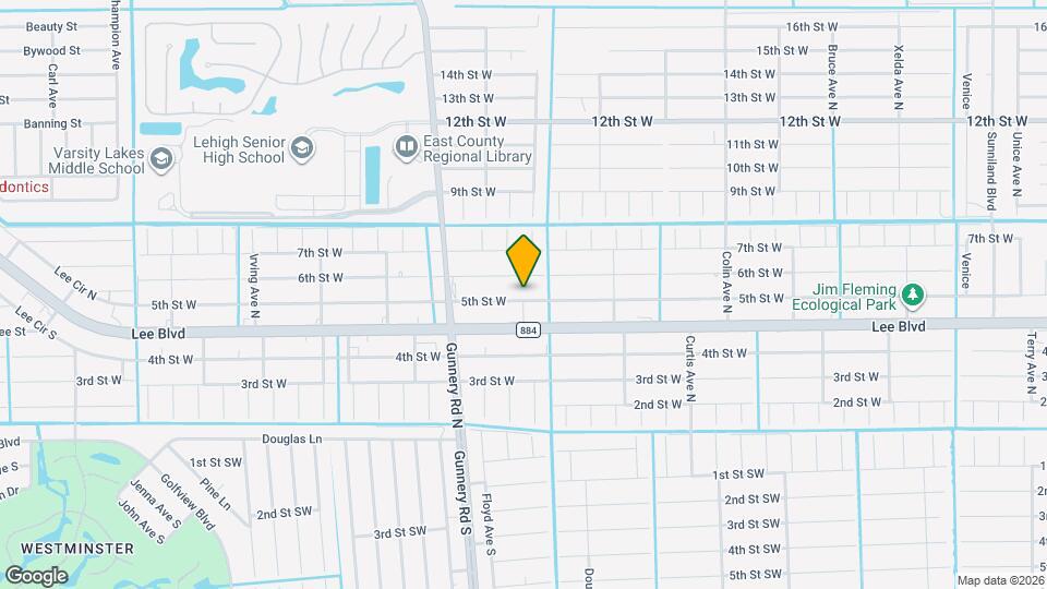4306-4305 5th St W Mapa y Detalles de la Ubicación