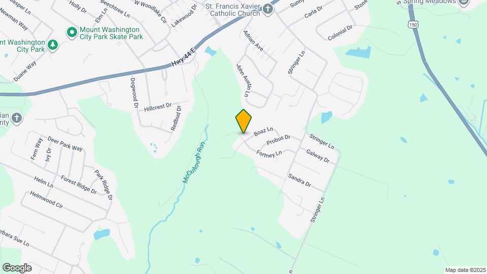 288 Boaz Ln Map and Location Details