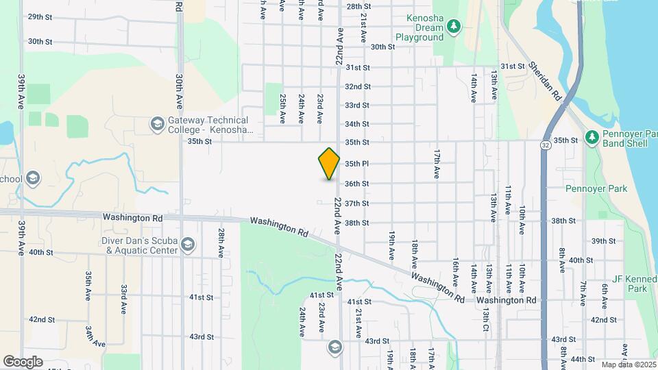 3600 22nd Ave Map and Location Details