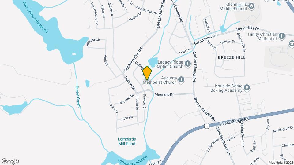 2530 Gerbing Rd Mapa y Detalles de la Ubicación
