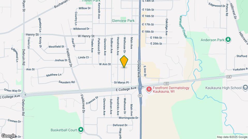 2411 Welhouse Dr Mapa y Detalles de la Ubicación