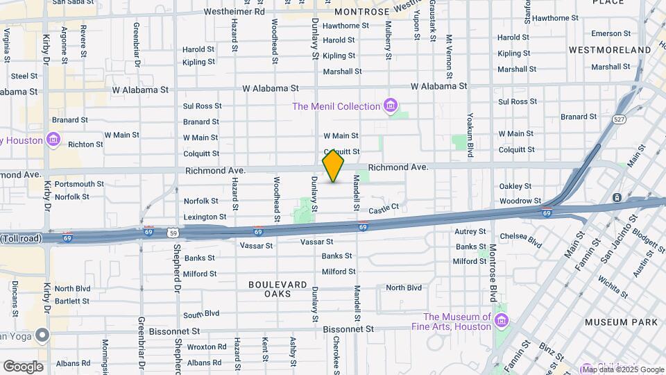 1635 Bonnie Brae St Map and Location Details