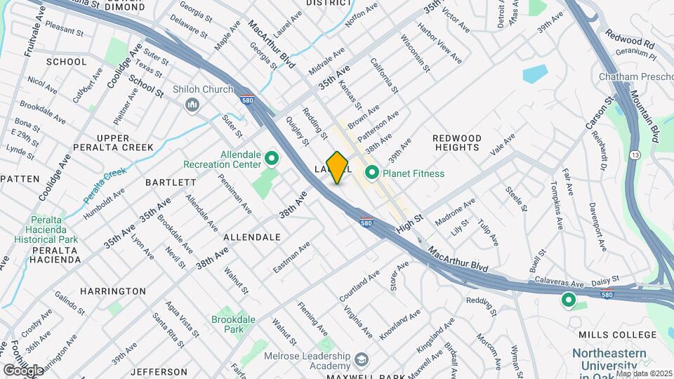 4011 Quigley St Map and Location Details
