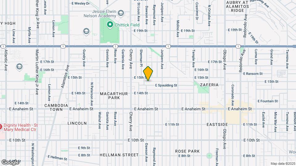 2211 E Spaulding Way Map and Location Details