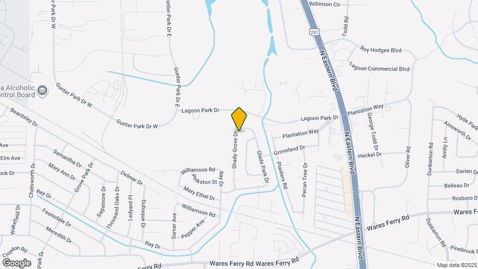 576 Shady Grove Dr Map and Location Details