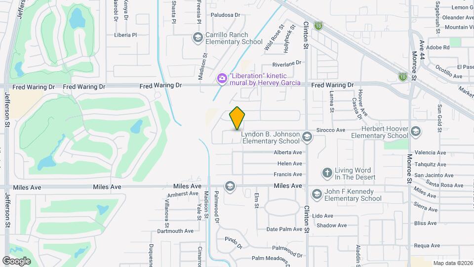 81125 Avenida Fayelynne Map and Location Details