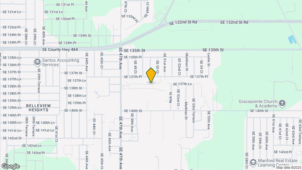 5072 SE 137th Pl Map and Location Details