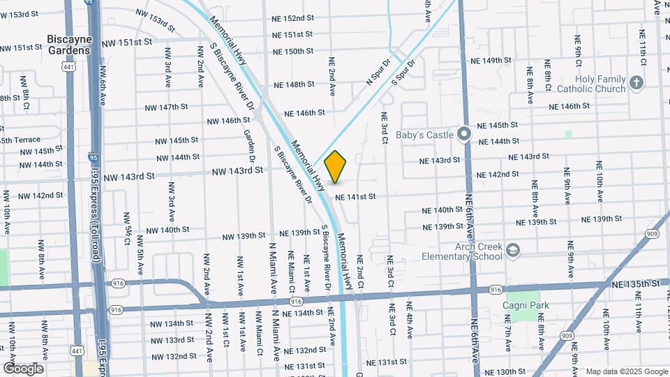 170 NE 142nd St Map and Location Details