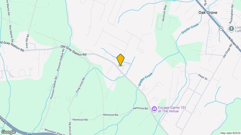 805 Old Gray Station Rd Mapa y Detalles de la Ubicación