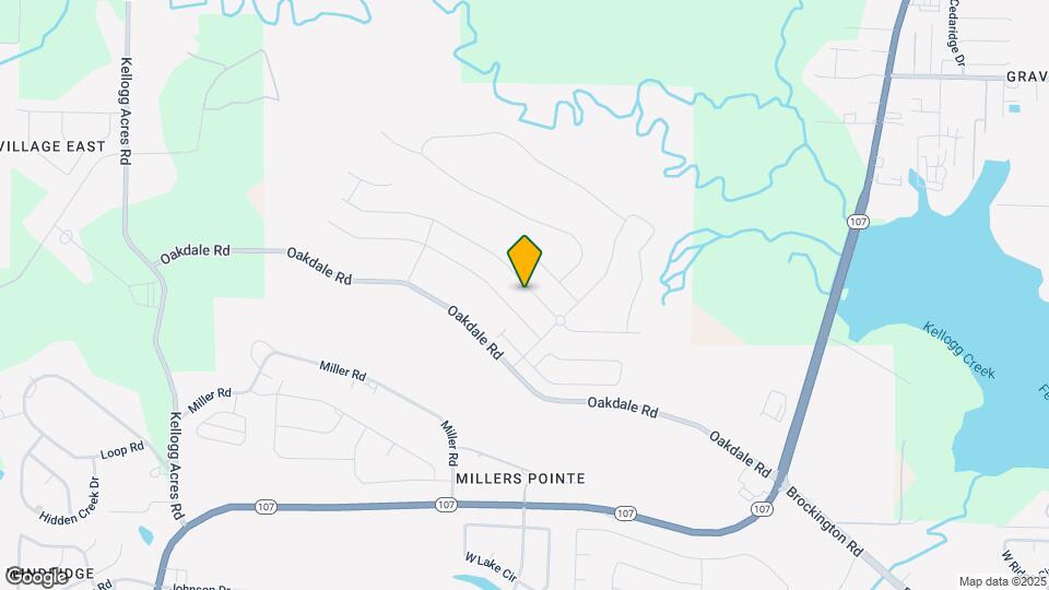 9541 Oak Forest Ln Map and Location Details