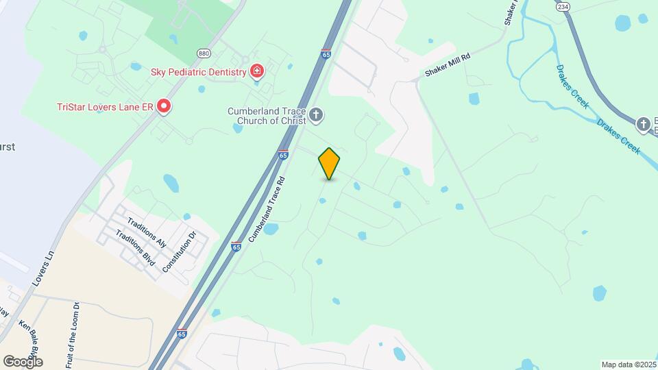 527 Cumberland Pointe Ln Map and Location Details