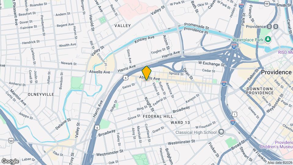 18 Piedmont St-Unit -18 Map and Location Details