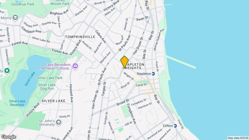 393 Van Duzer St, Unit 1 Map and Location Details