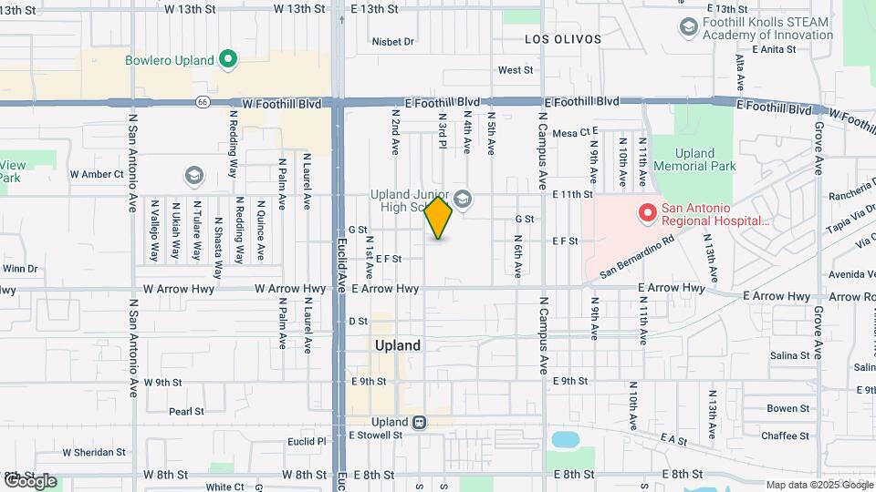 640 N 3rd Ave Mapa y Detalles de la Ubicación