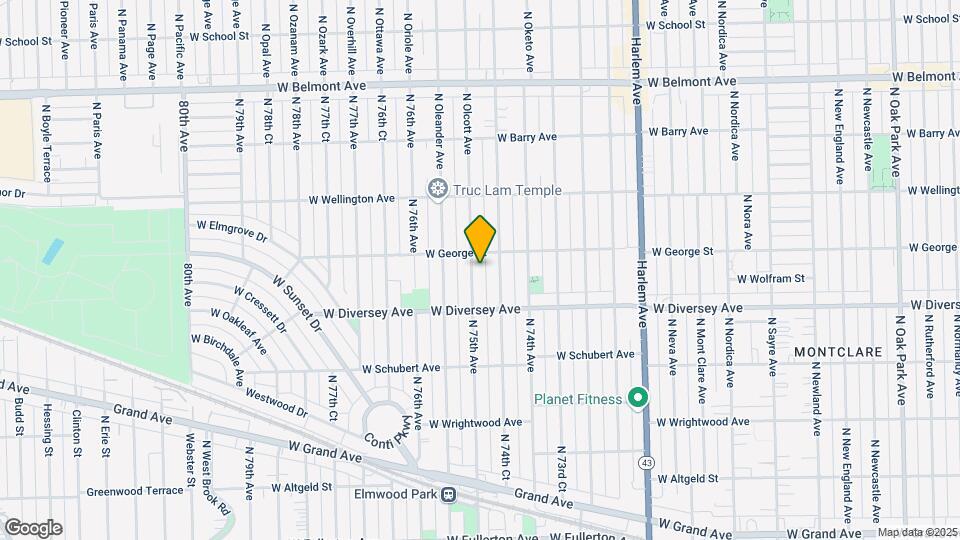 2833 N 75th Ave Map and Location Details