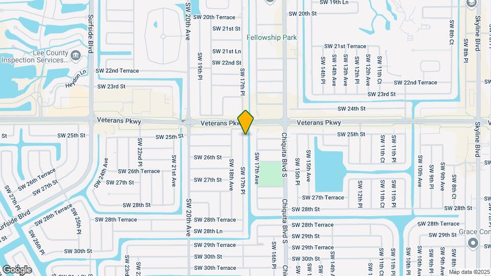 2505 SW 17th Pl Map and Location Details