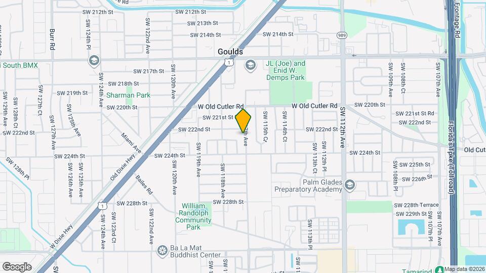 22250 SW 117th Ave Map and Location Details