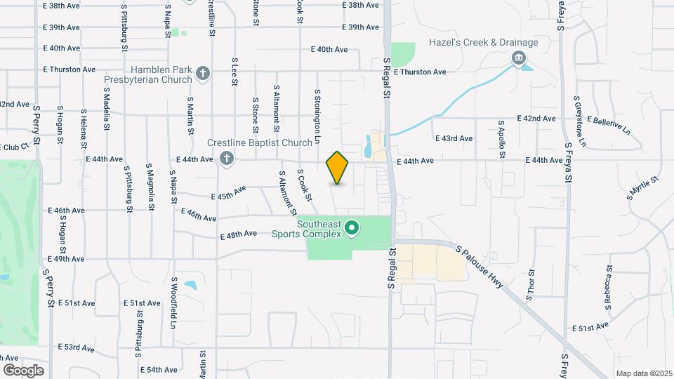 4515 S Donald Ct Map and Location Details