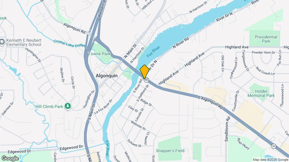 109 E Algonquin Rd Mapa y Detalles de la Ubicación