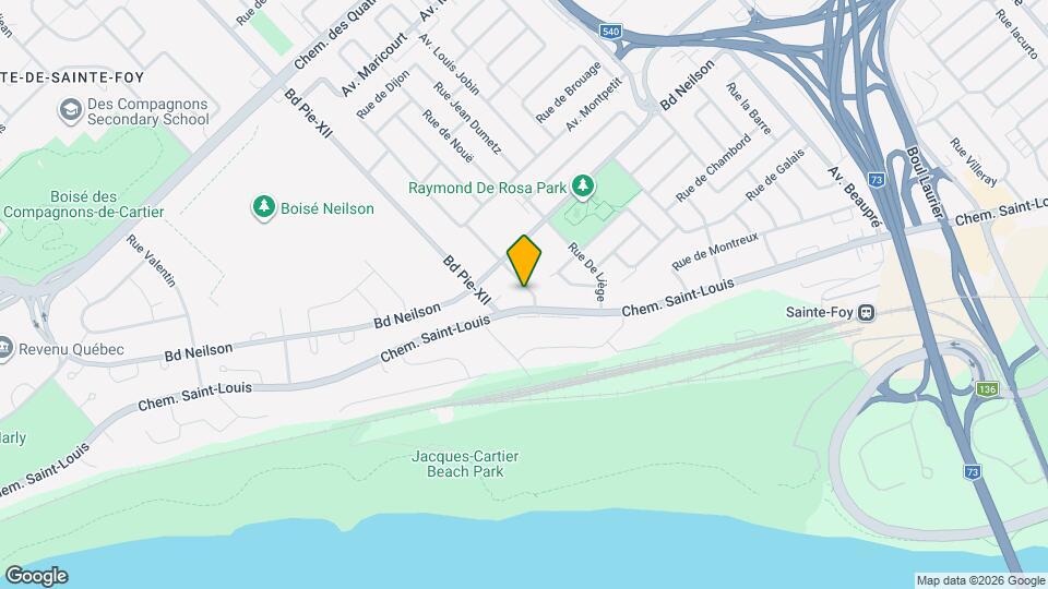 1106 De Dijon St Map and Location Details