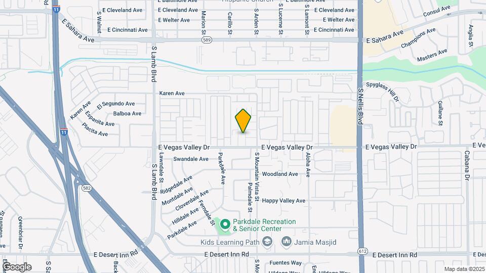 2853 Wheelwright Dr Map and Location Details