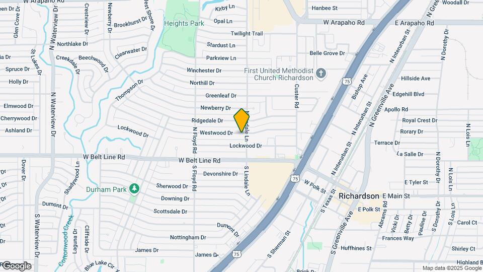 603 Westwood Dr Map and Location Details