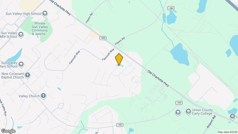 1207 Harkey Creek Dr Mapa y Detalles de la Ubicación