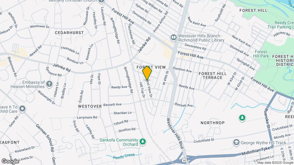 910 Forest View Dr Map and Location Details