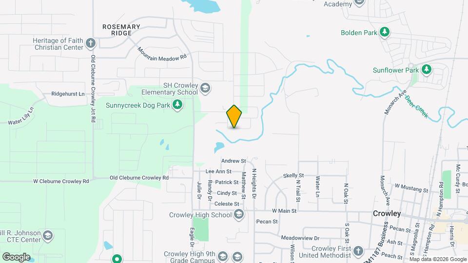 1028 Park Oak Ln Map and Location Details