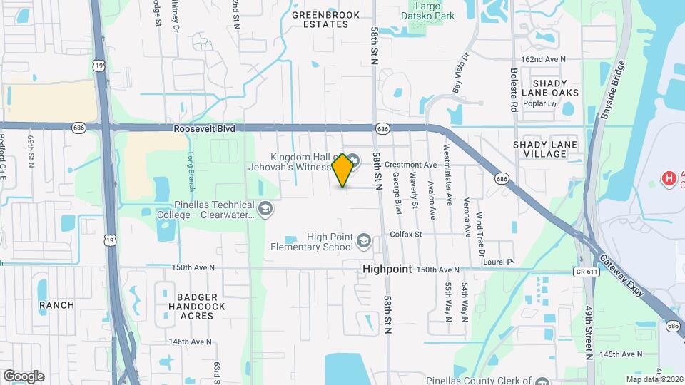 15442 59th St N Map and Location Details