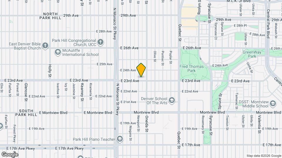2308 Newport St Map and Location Details