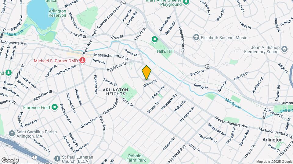 34 Fessenden Rd, Unit 34 Map and Location Details