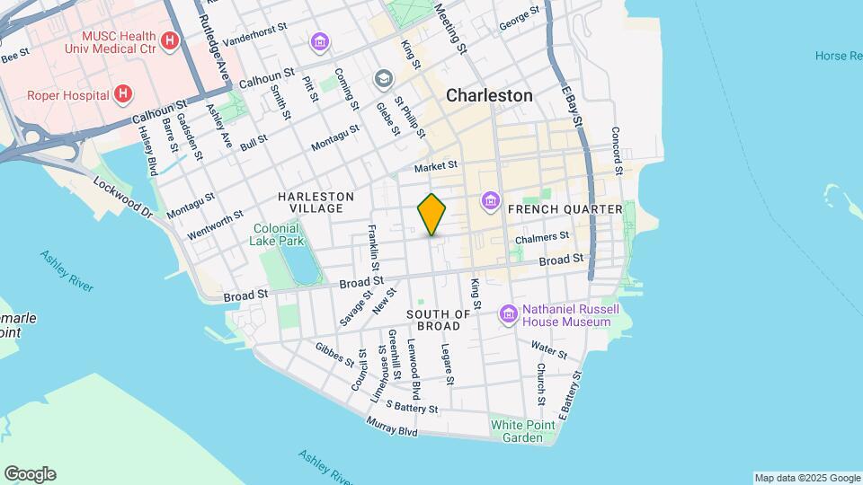 78 Legare St Mapa y Detalles de la Ubicación