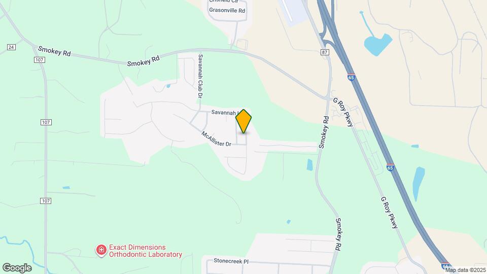 974 Savannah Ln Map and Location Details