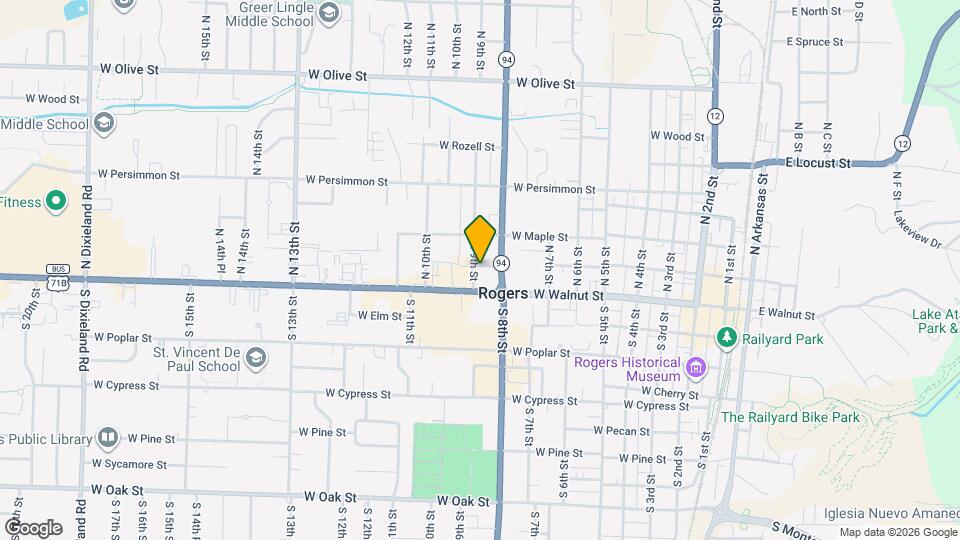 125 N 9th St Mapa y Detalles de la Ubicación