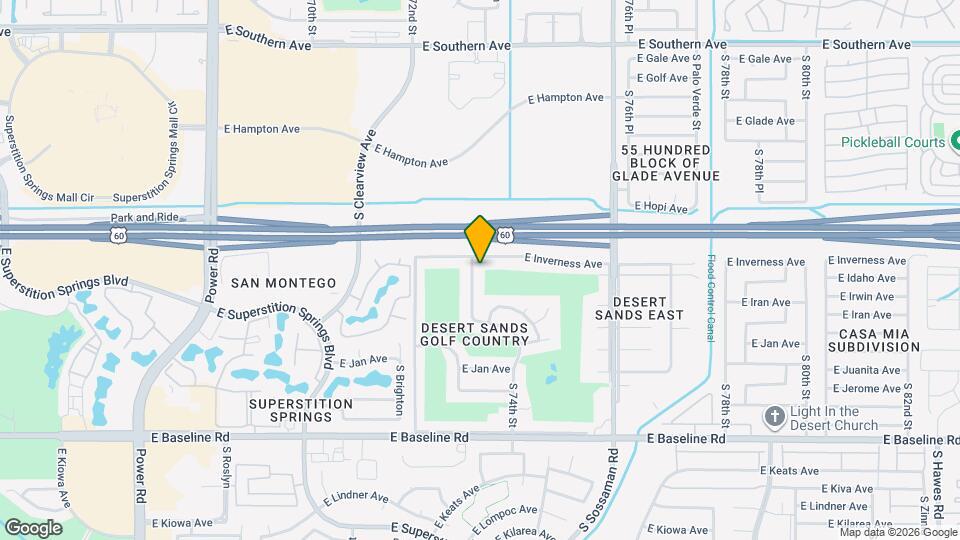 1625 S 74th St Map and Location Details