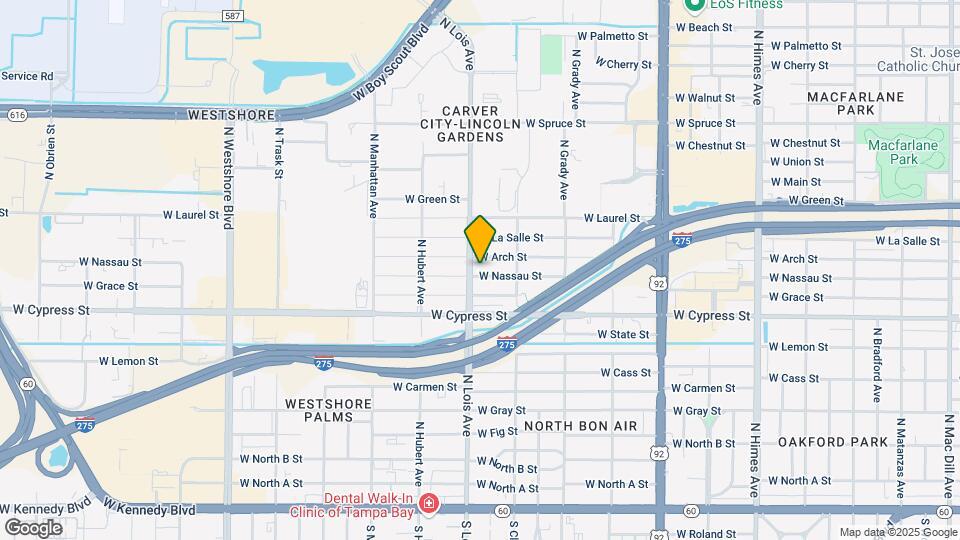 4119 W Nassau St Map and Location Details