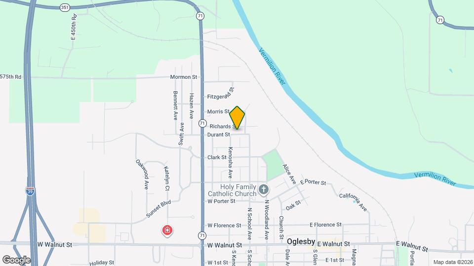 318 Durant St Map and Location Details