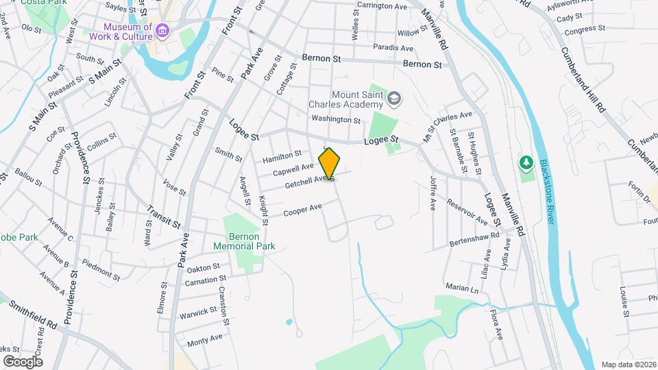 157 Jillson Ave Map and Location Details