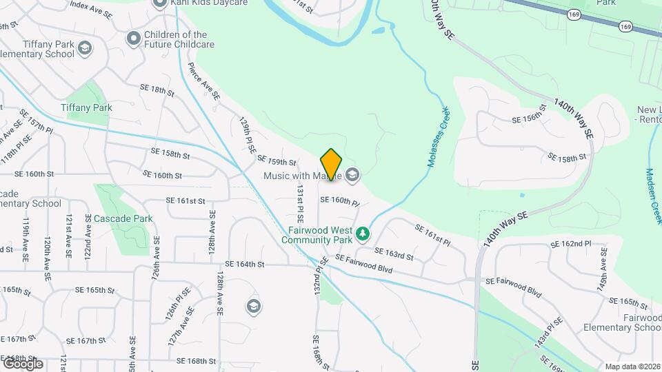 13303 SE 159th Pl Map and Location Details