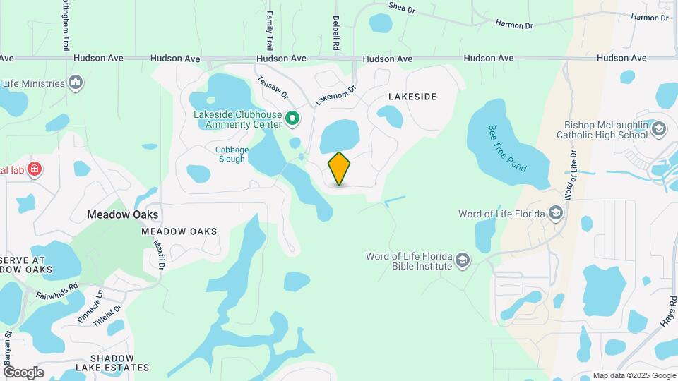 13336 Crest Lake Dr Map and Location Details