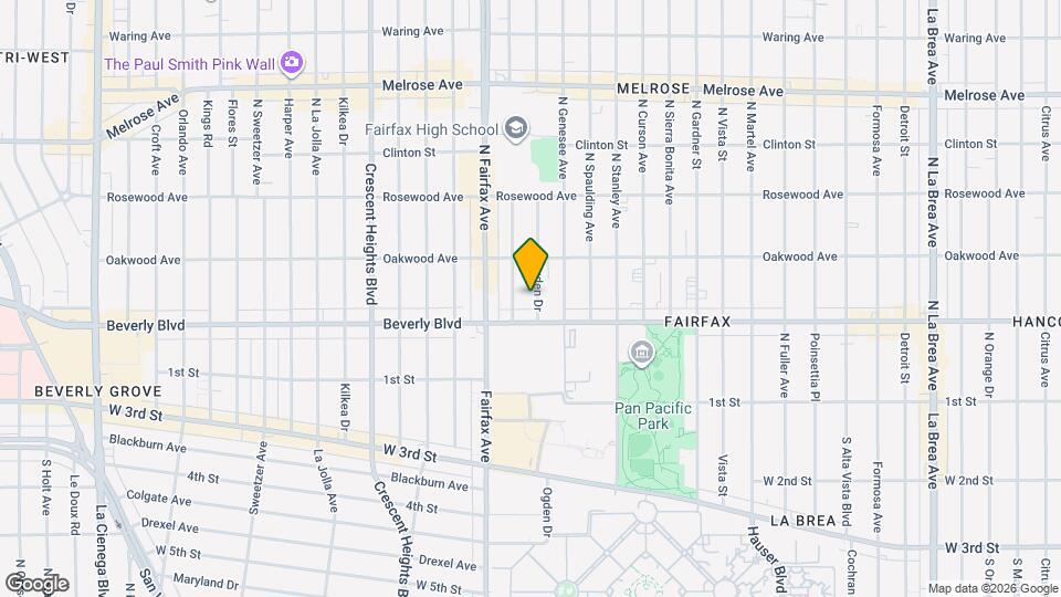 329 N Ogden Dr Map and Location Details