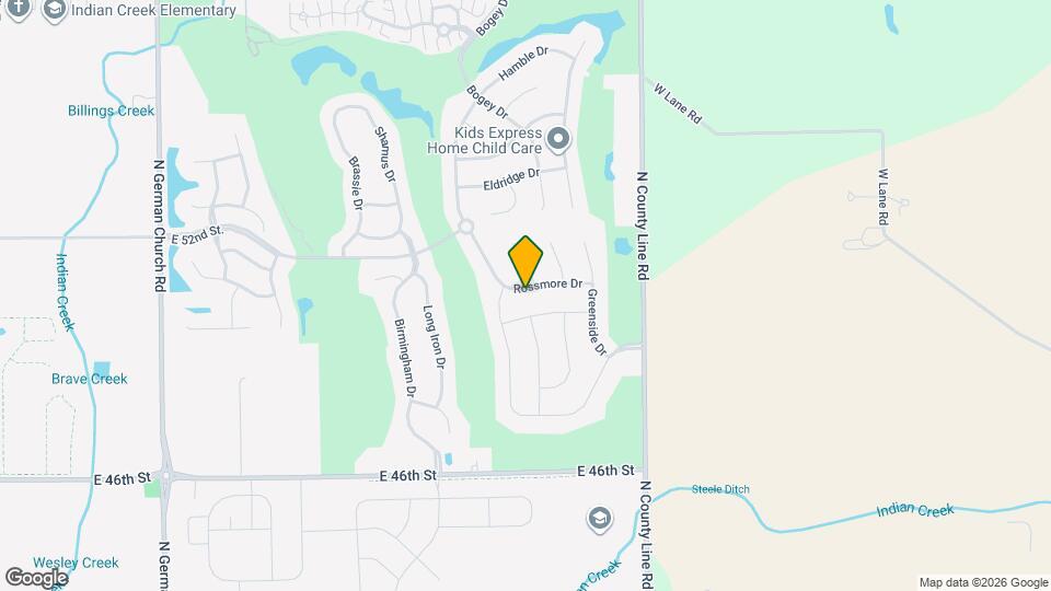 11723 Rossmore Dr Mapa y Detalles de la Ubicación