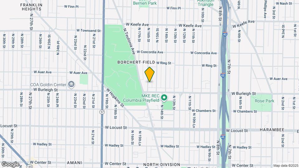 3138 N 16th St Map and Location Details