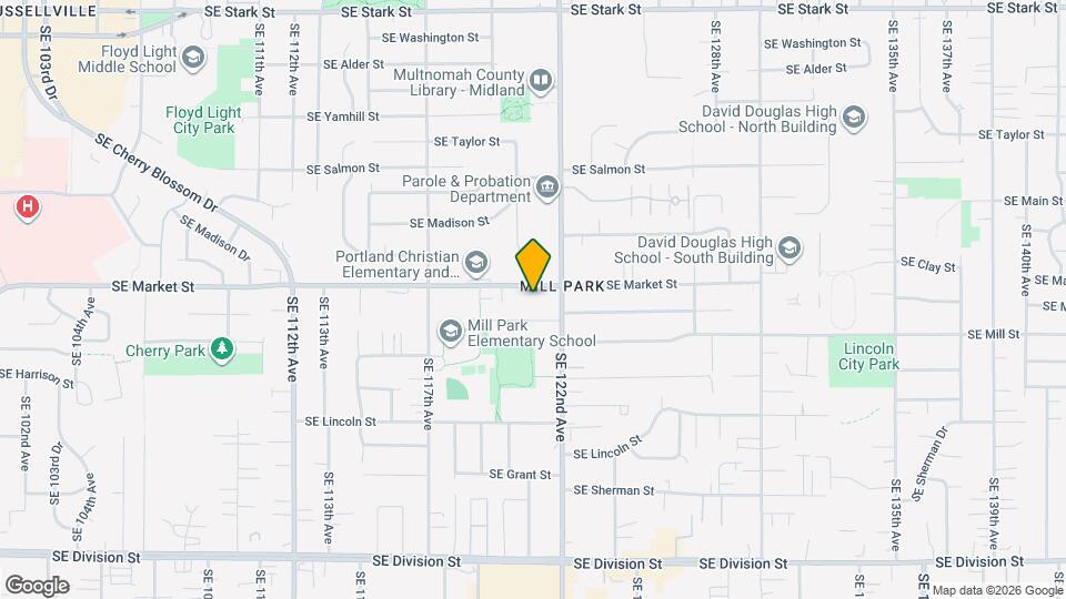 12098 SE Market St Map and Location Details