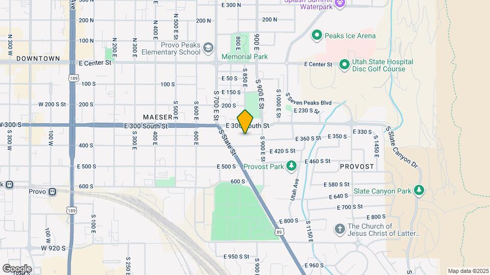 397 S State St Map and Location Details