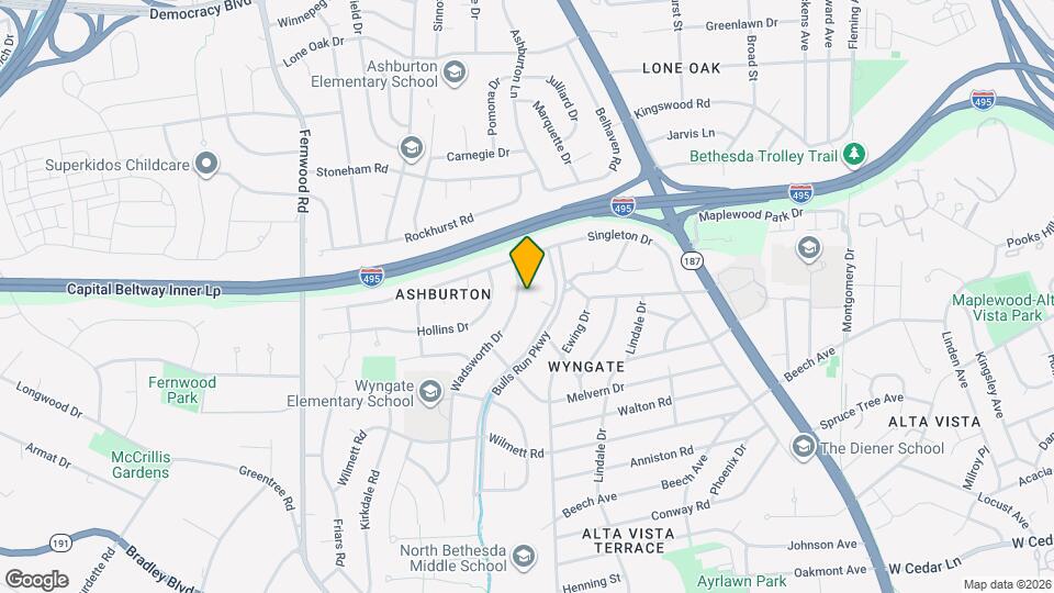 9603 Wadsworth Dr Map and Location Details
