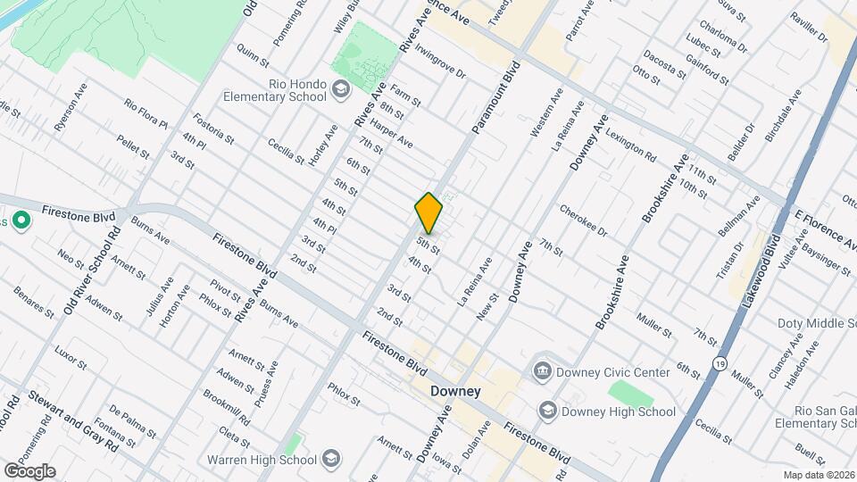 8021 5th St Map and Location Details